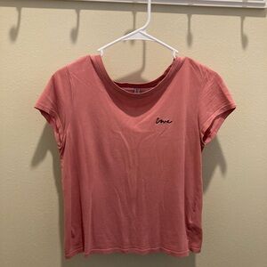 Women's Pink Love T-Shirt